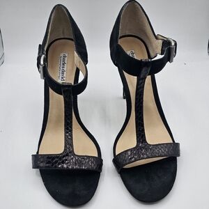 Charles David by Emmanuelle Chriqui T-Strap Sandals